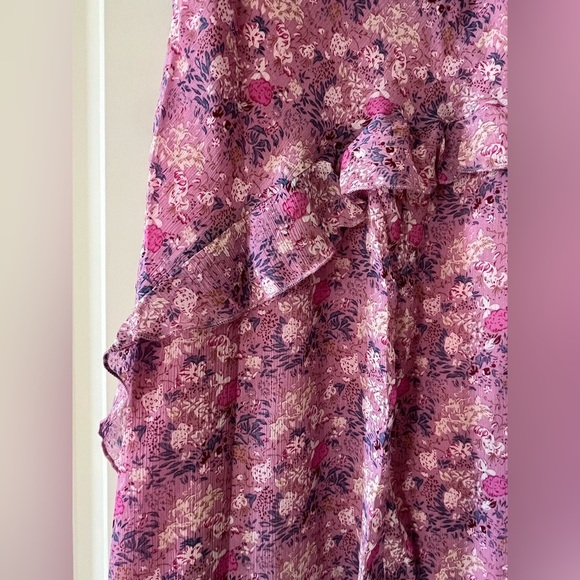 NWT Lush Brand Orchid Pink Floral Dress Women’s Size Medium - Picture 3 of 16
